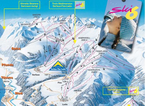 serfaus fiss ladis pistenplan